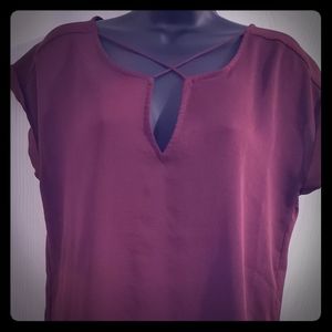 Maroon Express Blouse